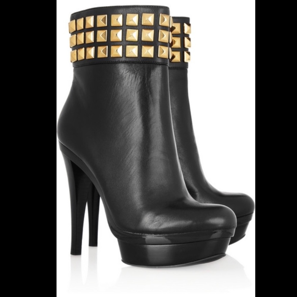 MICHAEL Michael Kors studded leather boots